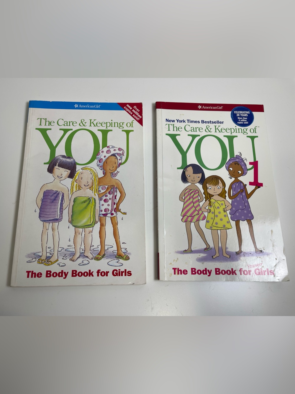 American Girl The Body Book for Girls - older and younger books health girlhood